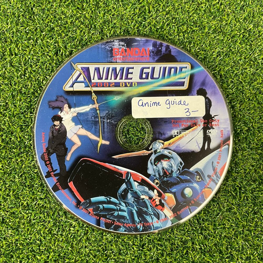 Bandai Entertainment Anime Guide 2002 Promotional DVD Catalog